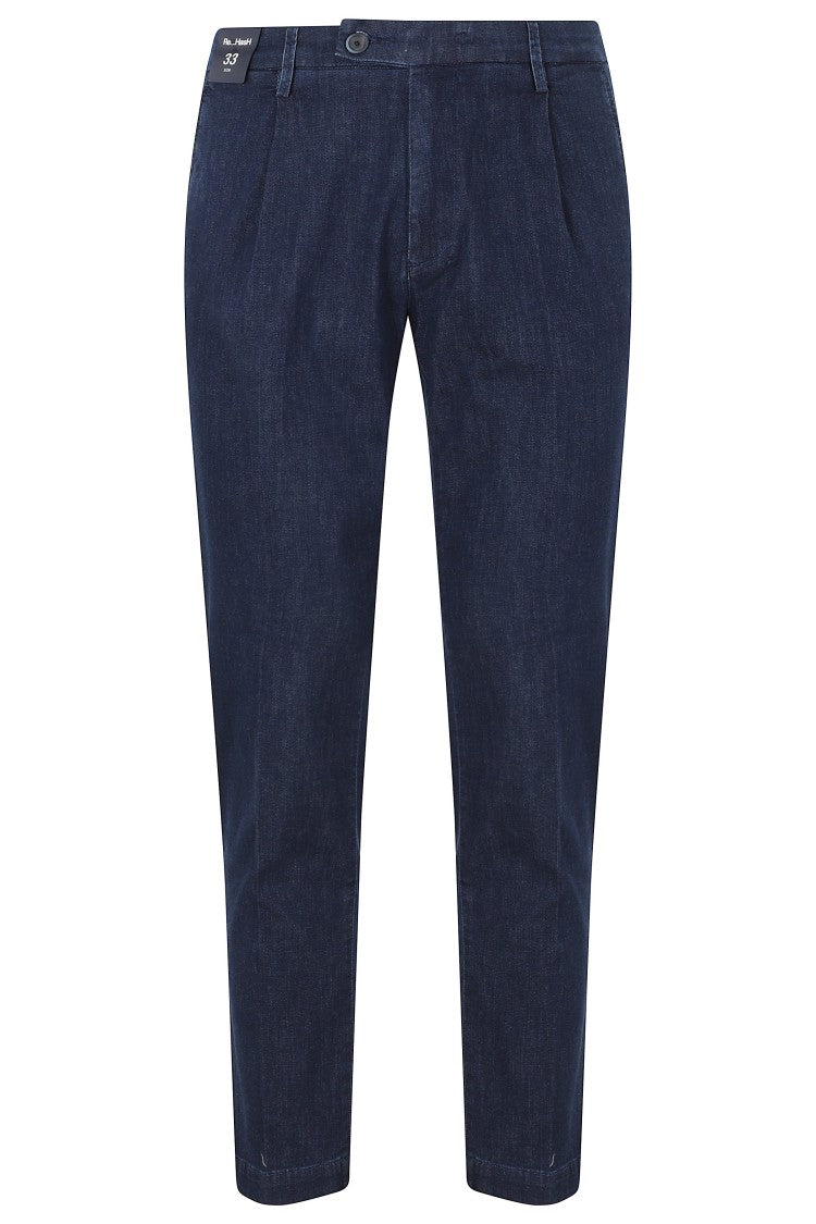 Re-Hash Cotton Darts Chambray Denim Jeans