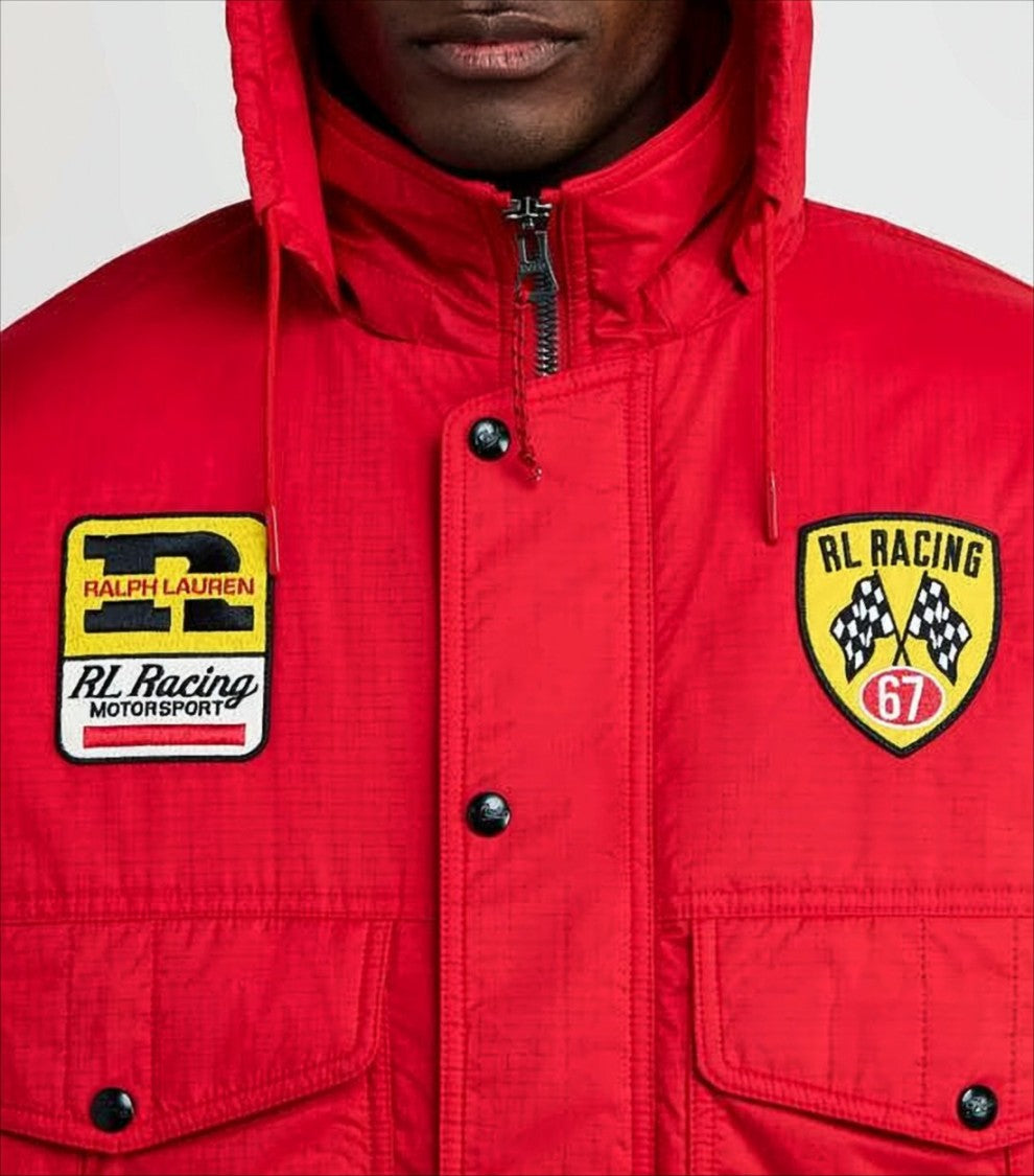 Polo Ralph Lauren Vibrant Red Short Padded Jacket