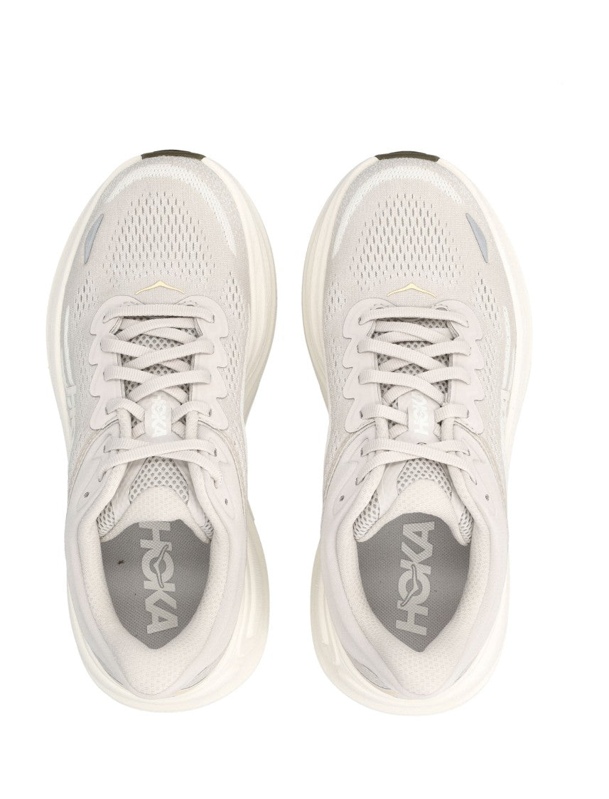 Hoka Reflective Bondi 9 Mesh Low-Top Sneakers