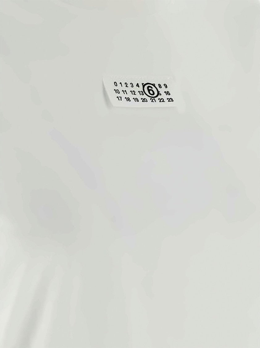 Mm6 By Maison Margiela Short-Sleeved Cotton Jersey T-Shirt