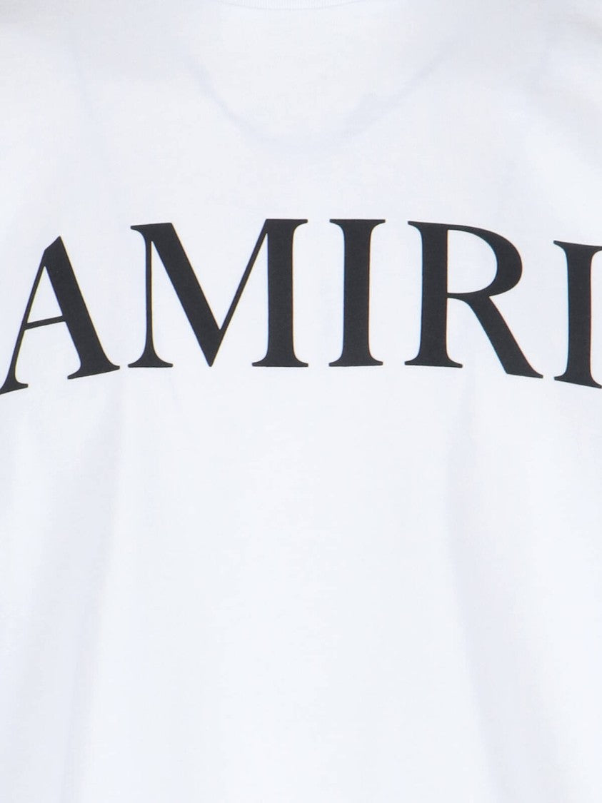 Amiri White Core Logo Cotton T-Shirt