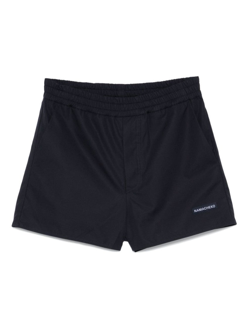 Namacheko Midnight Blue Bermuda Sports Shorts