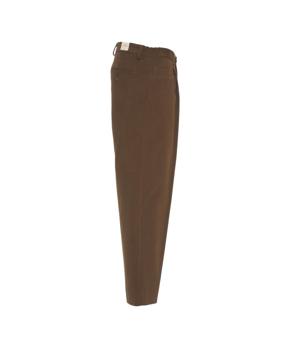 Briglia Timeless Brown Chino Trousers With Tailored Silhouette