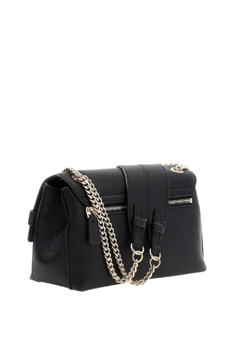 Guess Faux Leather Flap Shoulder Bag