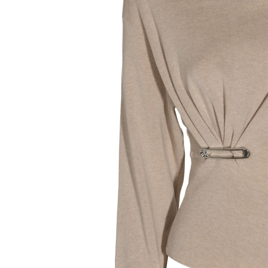 Lanvin Asymmetrical Hem Turtleneck Sweater