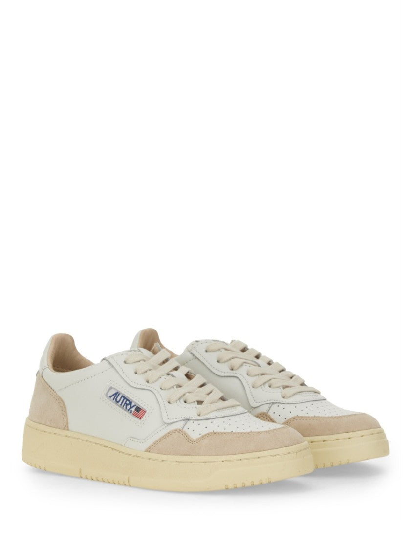 Autry Medalist Low Suede Leather Low-Top Sneakers