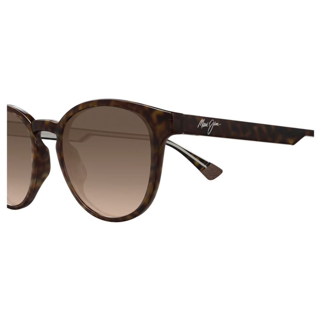 Maui Jim Hiehie Rounded Tortoiseshell-Pattern Sunglasses With Gradient Lenses
