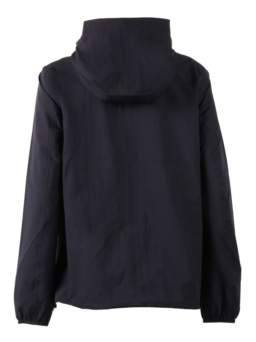 K-Way Blue Marguerite Stretch Polyester Jacket