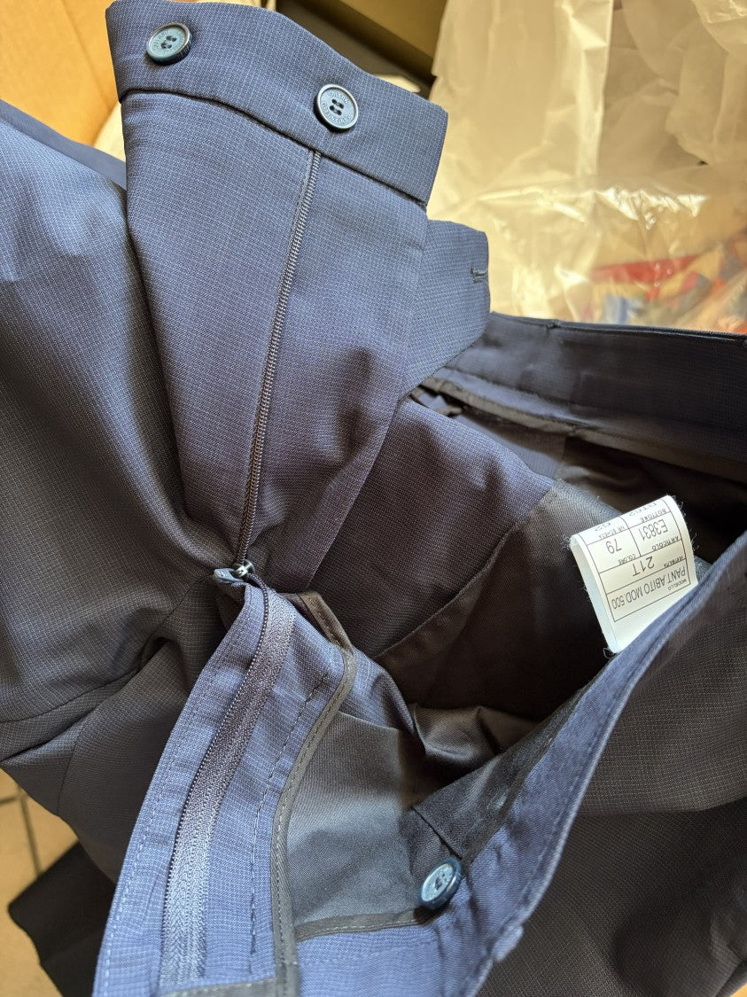 Santaniello Tailored Suit With Notch Lapels And Two-Button Closure