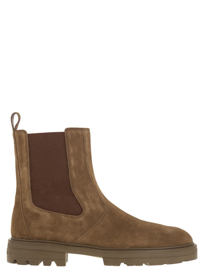 Hogan H673 - Suede Chelsea Boots