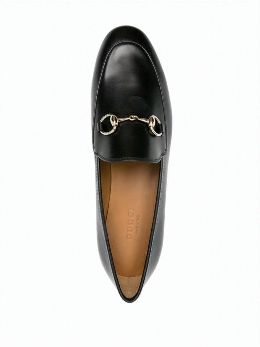 Gucci Polished Leather Loafer