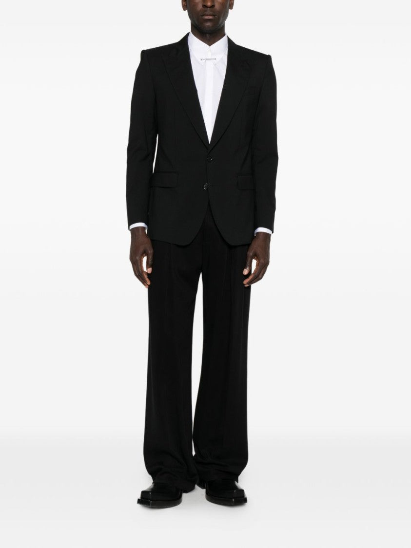 Dsquared2 White Pin-Collar Slim-Fit Dress Shirt