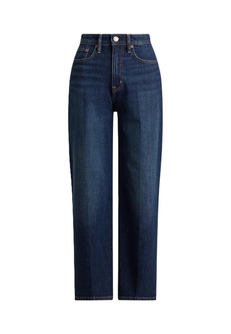 Lauren Ralph Lauren High-Waist Wide-Leg Jeans