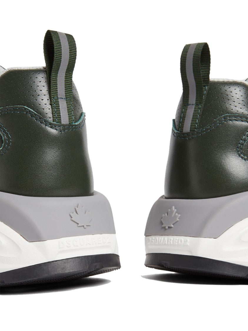 Dsquared2 Dash Logo Lace-Up Sneakers