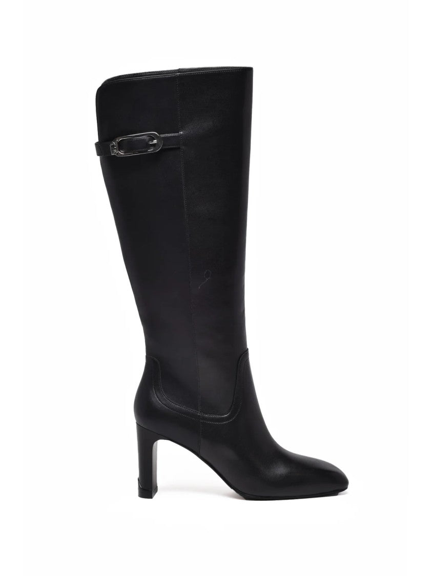 Liu Jo Black Rubber Urban Boots
