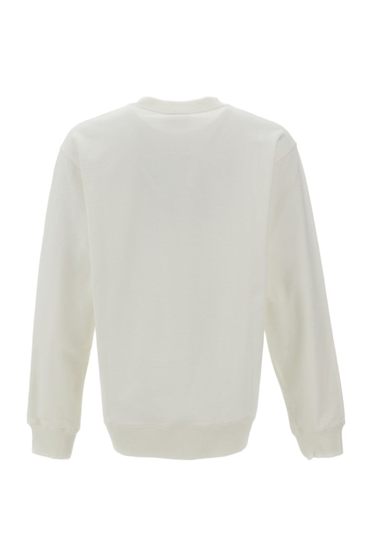 Drôle De Monsieur Cream Boxer Ring Cotton Sweatshirt
