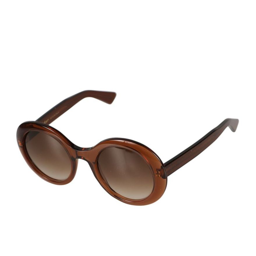 Kador Audrey Bold Rounded Frame Sunglasses With Gradient Lenses