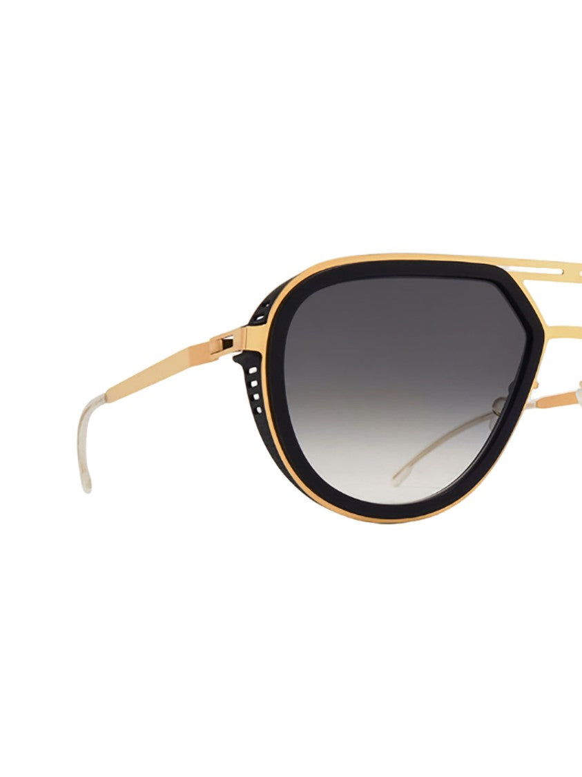 Mykita Bold Oversized Metal Frame Sunglasses