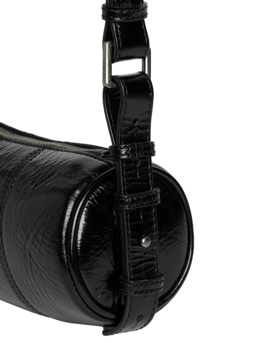 Zadig & Voltaire Cylindrical Patent Leather Shoulder Bag