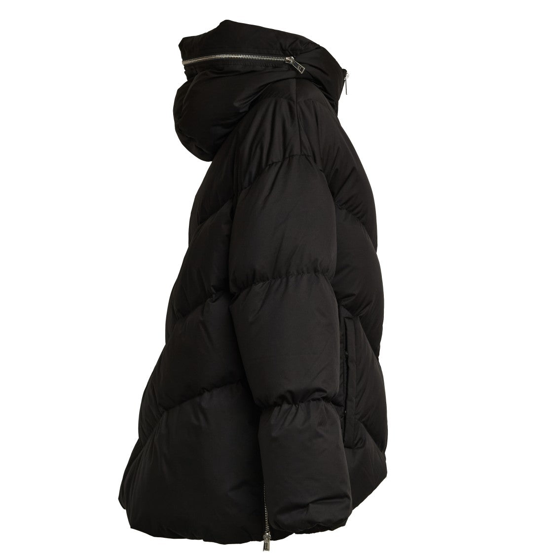 Add Lightweight Puffer Jacket With Fixed Hood And Innovative Features