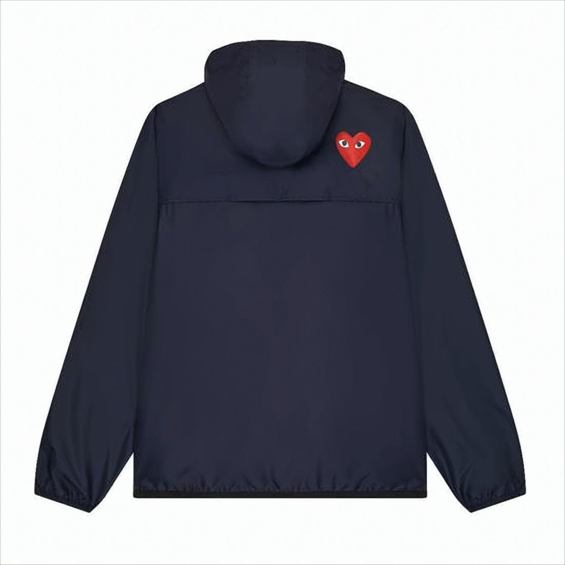 Comme Des Garçons Lightweight Hooded Jacket With Distinctive Heart Logo