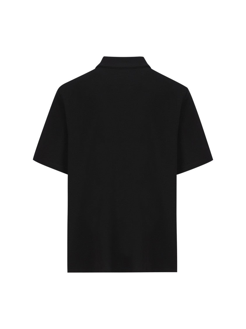 Burberry Short-Sleeve Polo Shirt With Classic Collar
