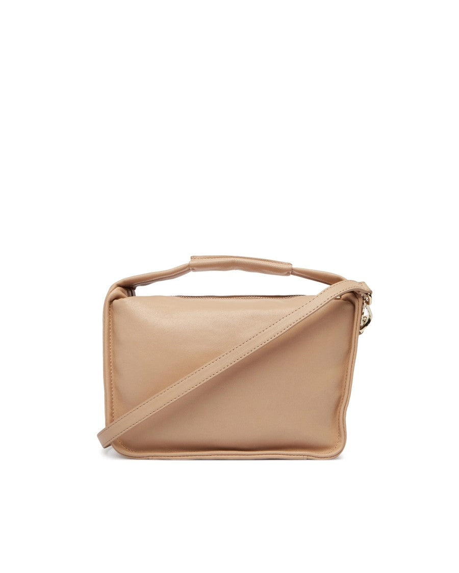 Patrizia Pepe Warm Skin Soft Top Handle Bag