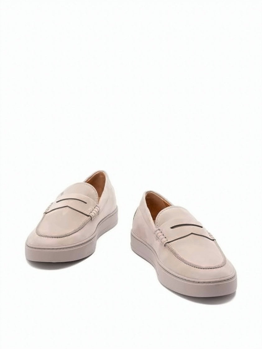 Tod's Calf Leather Loafer With Signature Rubber Pebble Accents