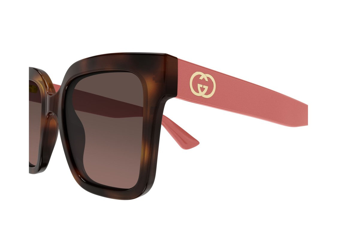 Gucci Gg2190s Tortoiseshell Oversized Square Sunglasses