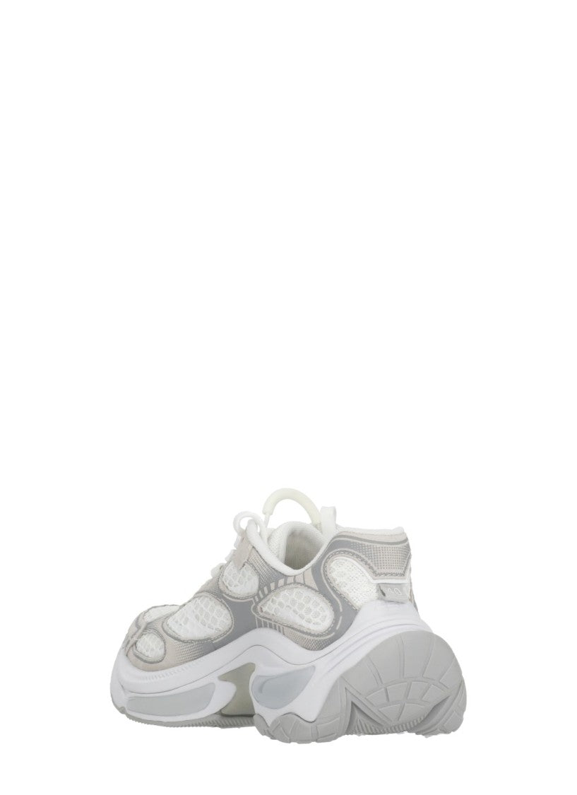 Ash White Dragon Suede Inserts Sneakers