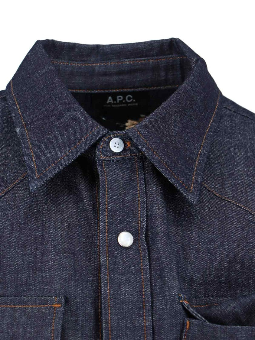 A.P.C. Denim Shirt – Blue