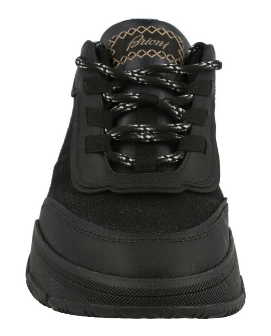 Brioni Crossing Low-Top Sneakers
