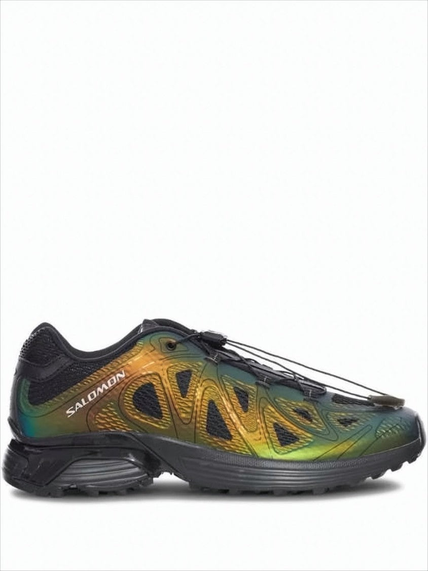 Salomon Iridescent Green Low-Profile Sneakers