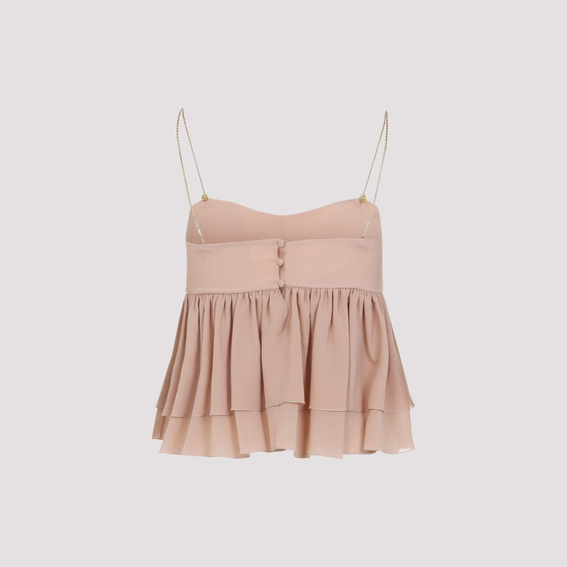 Chloé Pink Silk Top