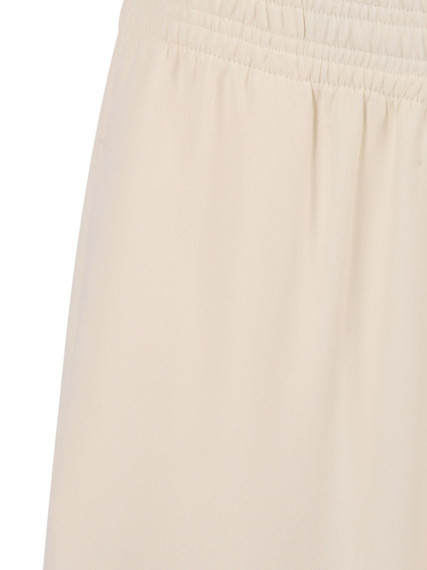 Fabiana Filippi Butter-Coloured Cady Wide Trousers