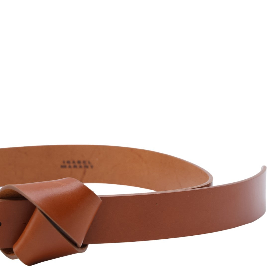 Isabel Marant Leather Knot-Detail Belt