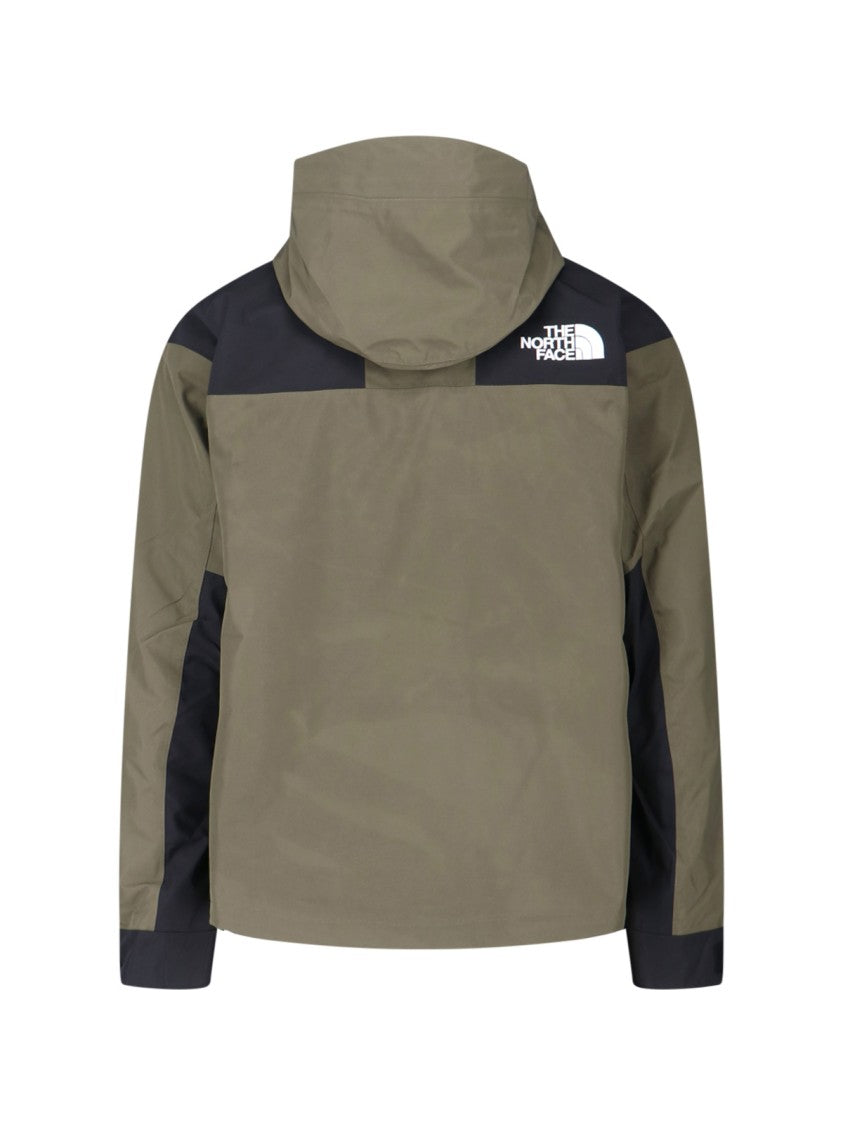 The North Face Gore-Tex® Mountain Jacket With Adjustable Hood And Contrast Embroidery