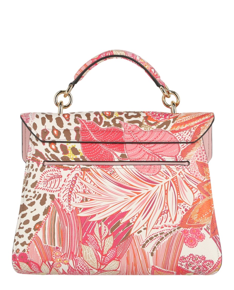 Ferragamo Margot Gancio Plant-Print Shoulder Bag