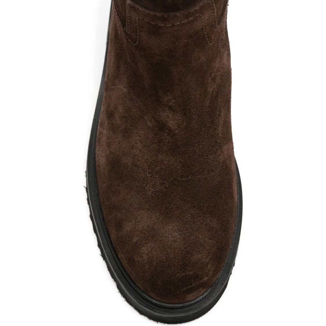 Adrianna Feretti Brown Refined Buckle Suede Boots