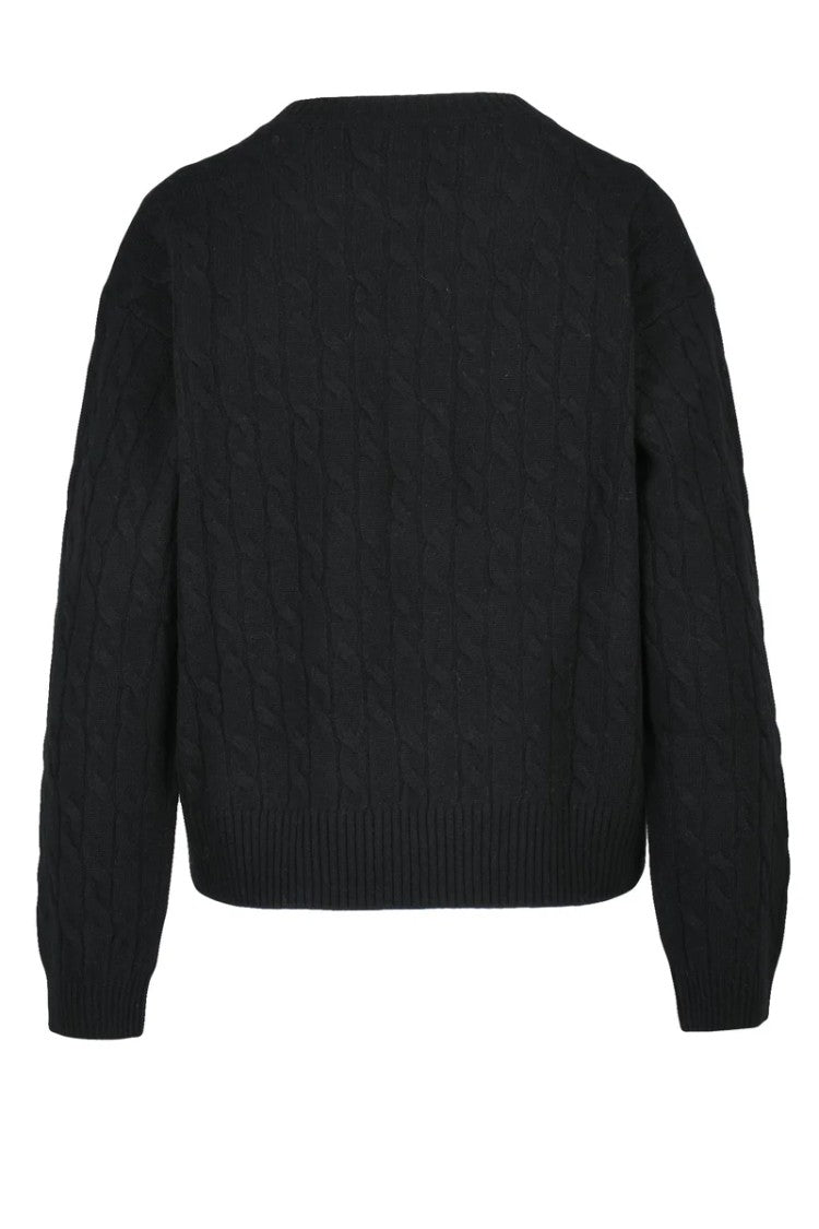 Ballantyne Crew Neck Sweater - Black