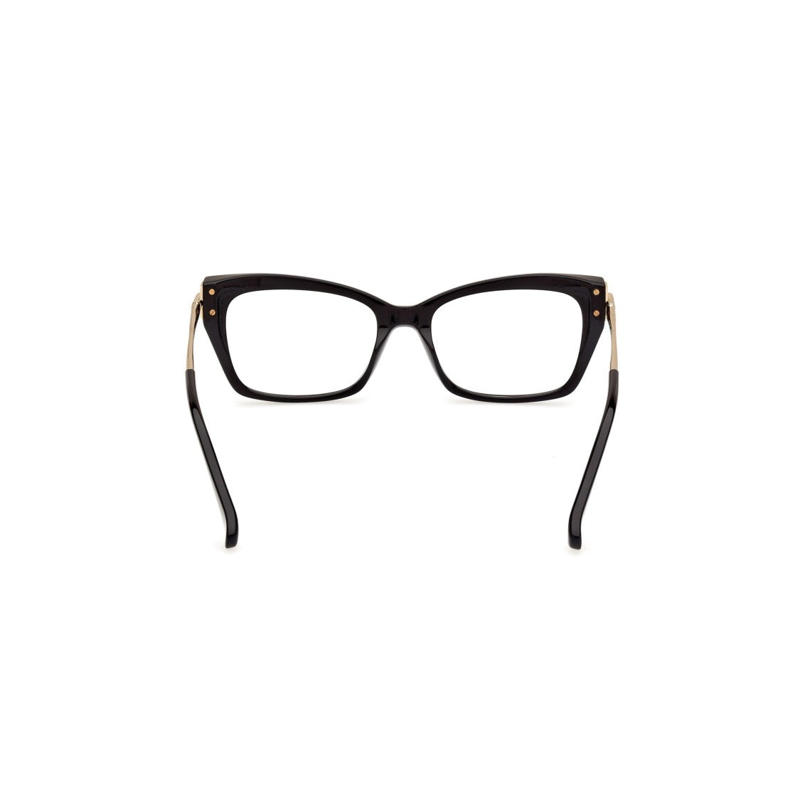 Max Mara Mm5137 Bold Rectangular Frame Eyeglasses