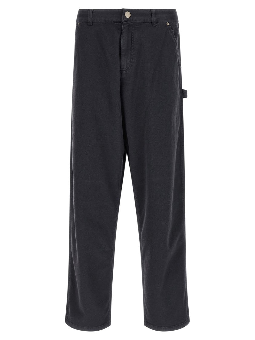 Moncler Wide-Leg Cargo Pants With Multi-Pocket Design