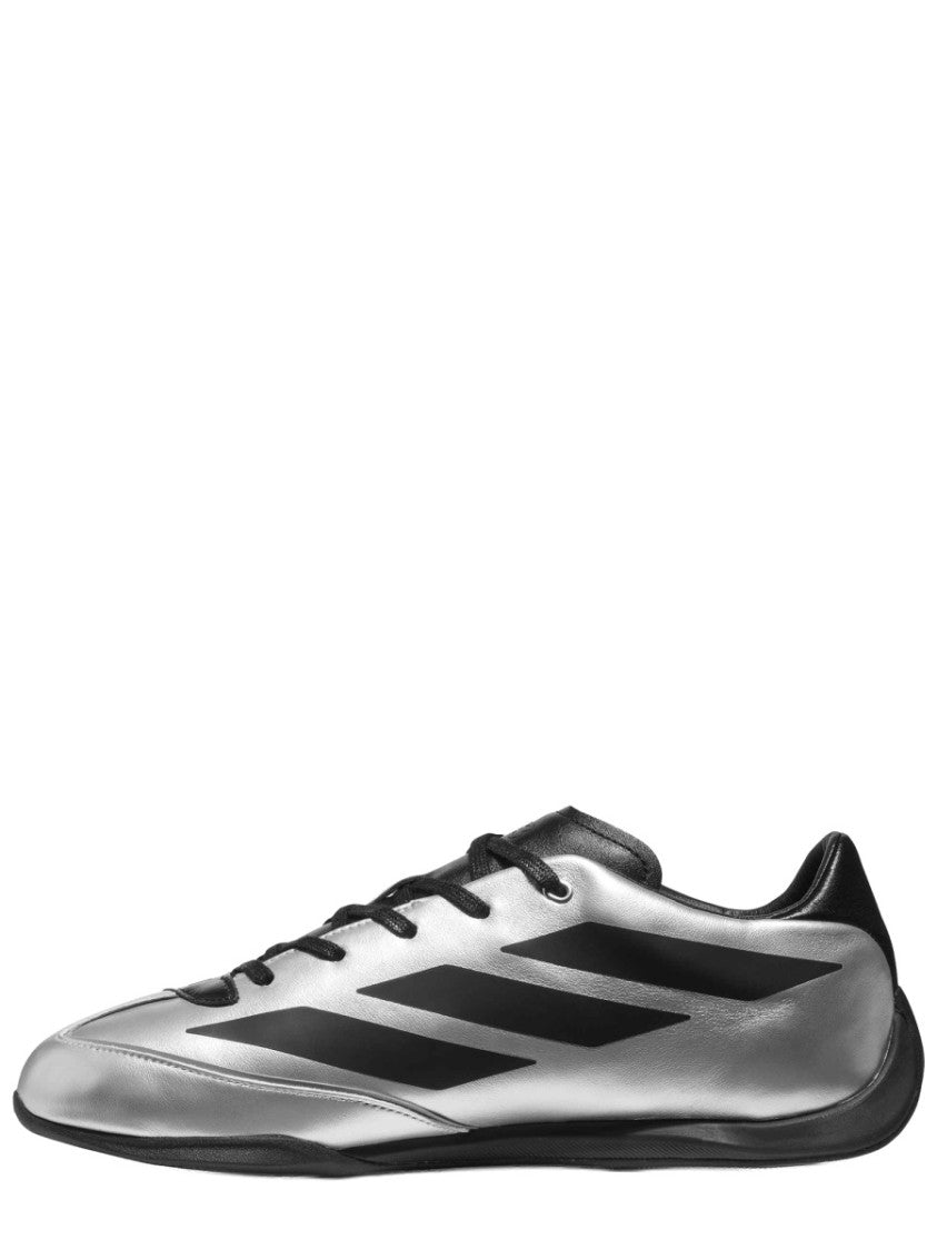 Y-3 X Amg Feroza Lo Y-3 X Amg Metallic Leather Sneakers