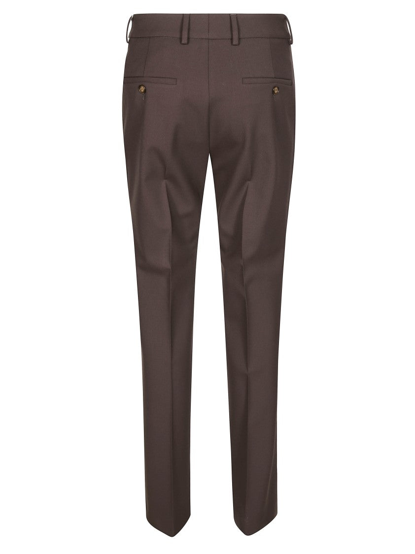 Incotex Mid-Rise Straight-Leg Trousers