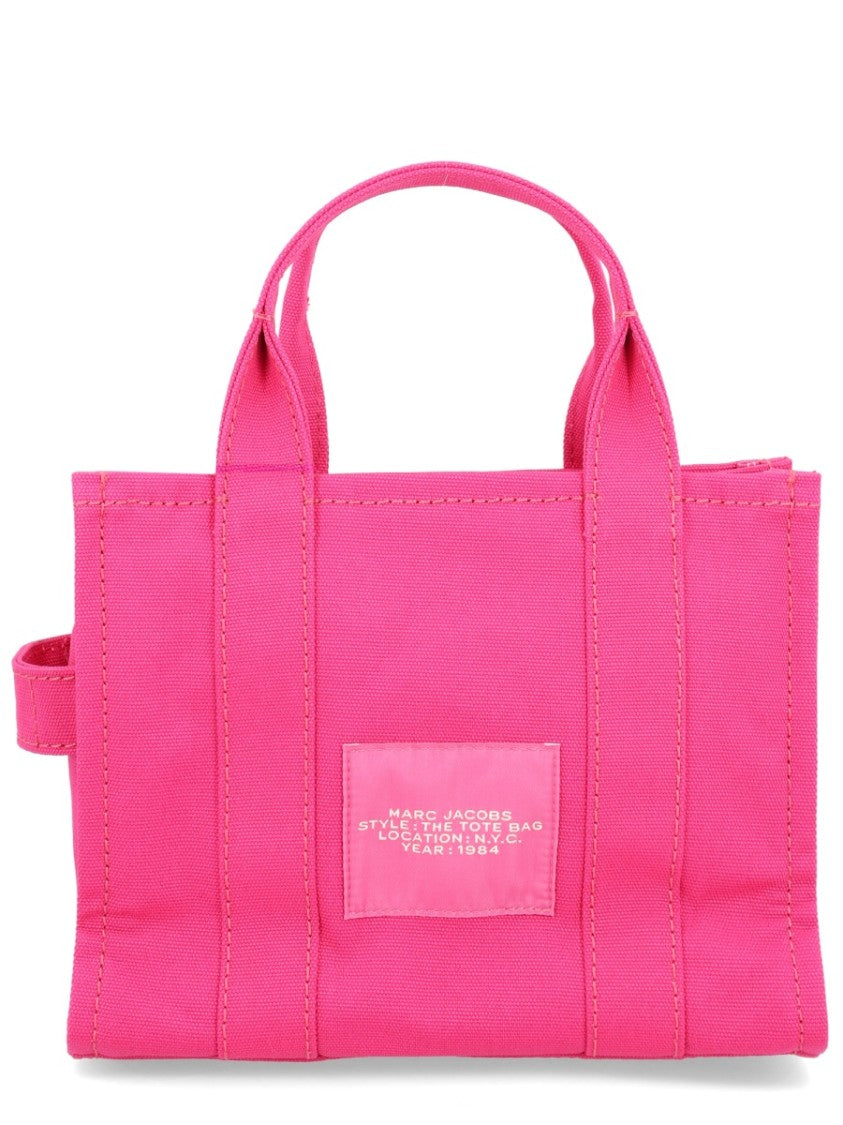 Marc Jacobs Fuchsia Small Cotton Tote Bag