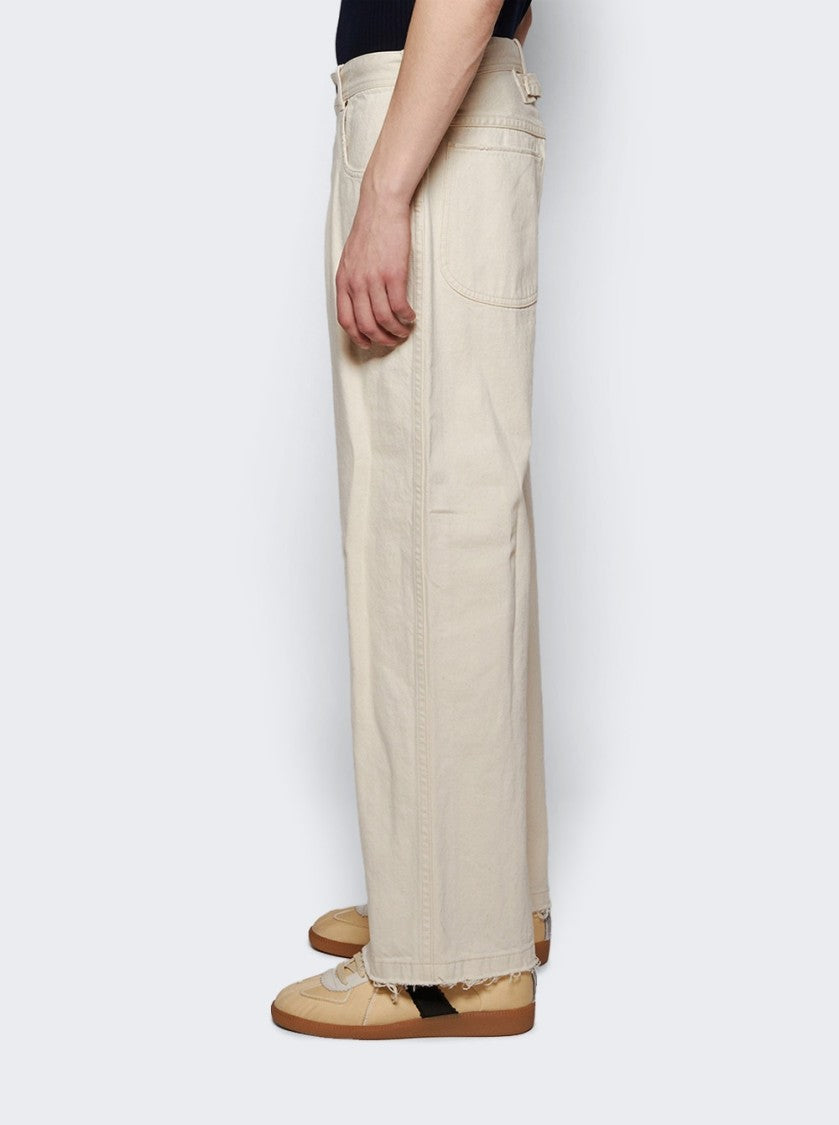 Maison Margiela Pants Ecru Melange