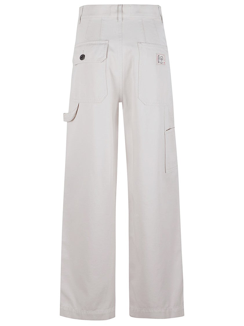 Max Mara High-Waisted Wide-Leg Pants With Functional Pockets