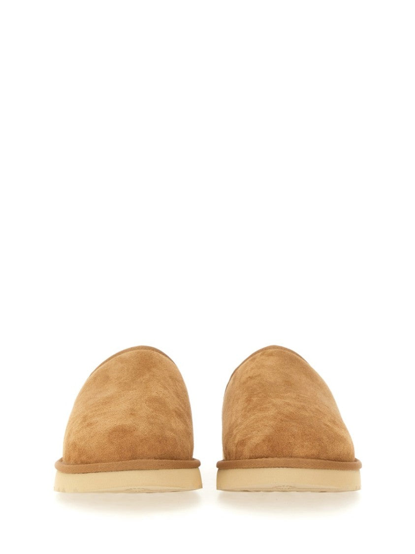 Ugg Classic Shearling-Lined Suede Loafers