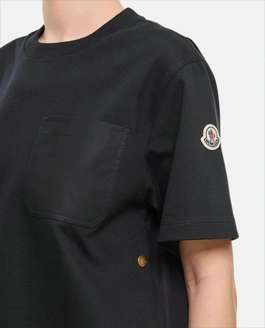 Moncler Relaxed Fit Black T-Shirt