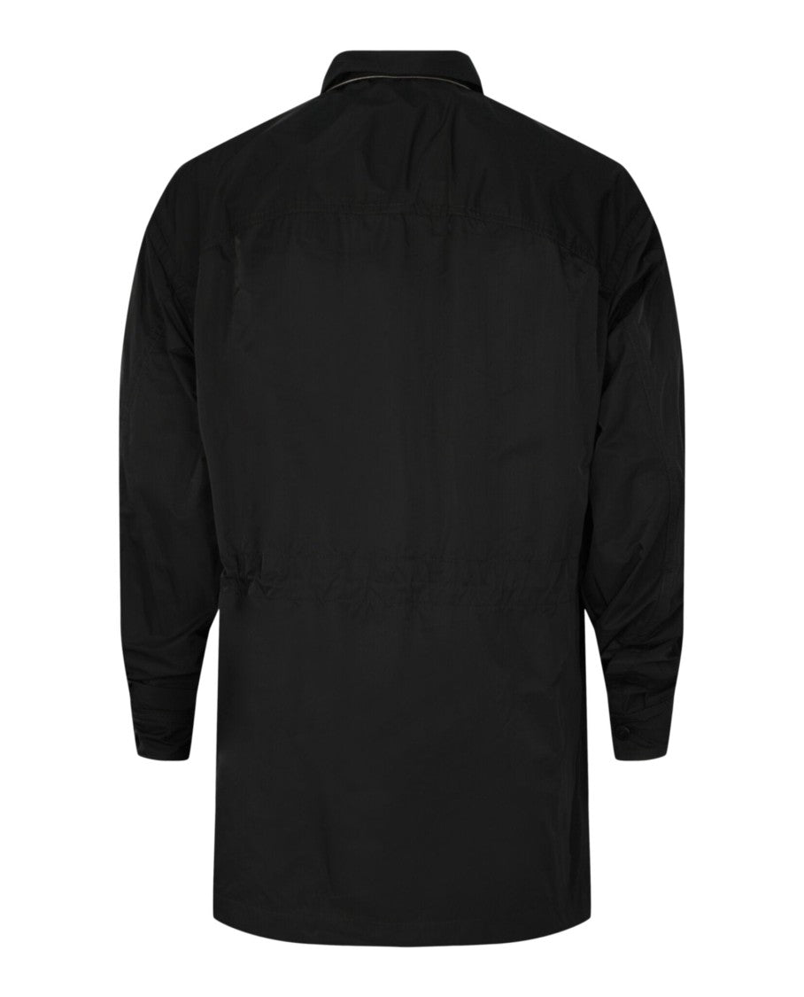 Ferragamo Zip-Up Windbreaker With Removable Hood